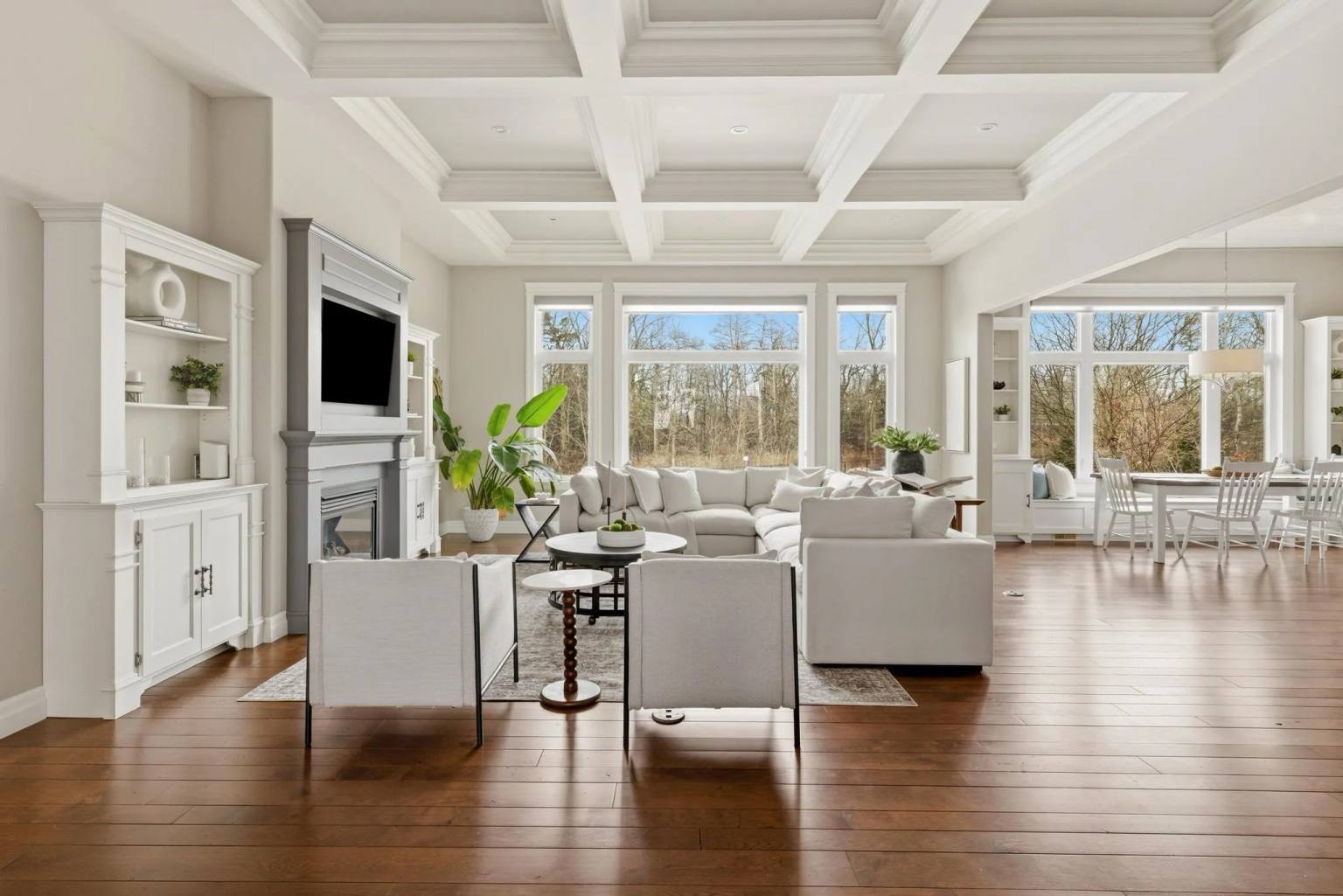 Living room at 46 Woodside Drive